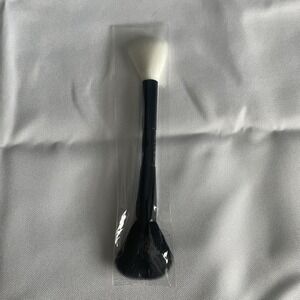 Mally Brush Full Size Fluffy Foundation Powder Brush Black 2 Sided New